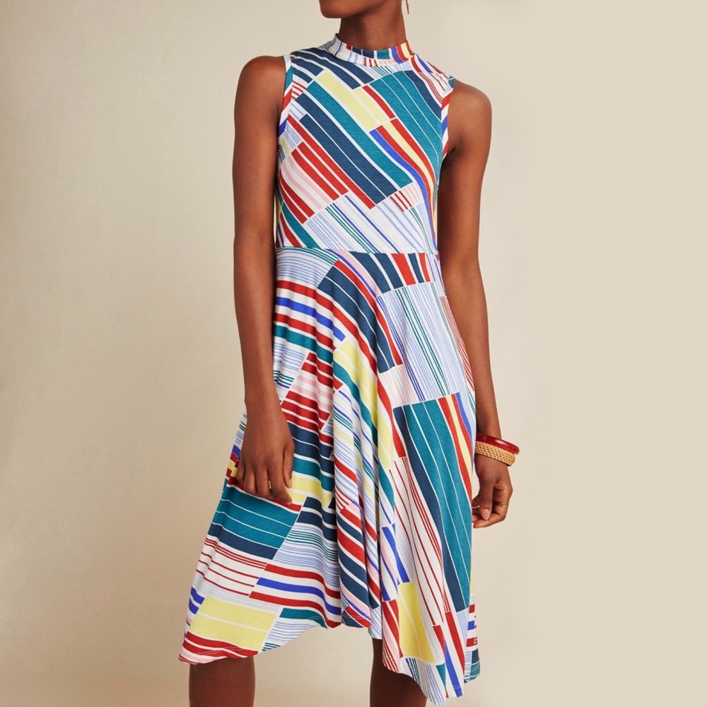 Anthropologie Maeve Cyprus Swing Dress - Picture 1 of 6